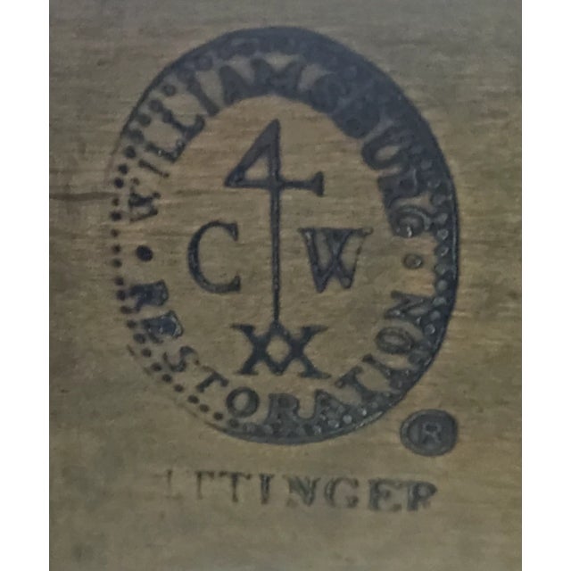 Mid 20th Century Kittinger Williamsburg Chippendale Style Mahogany Hall Table Game Table Cw 3 For Sale - Image 12 of 12