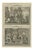 Pieter Mortier, Solomon Anointed King and the Judgment of Solomon, Pieter 1700, Engraving For Sale