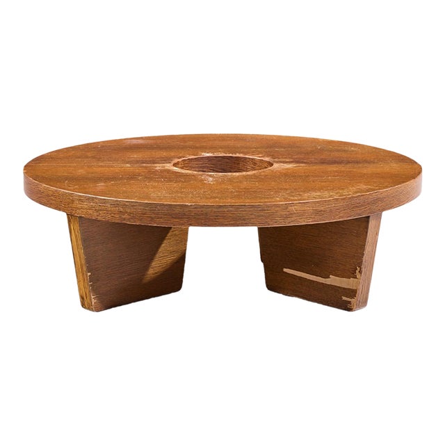 Harvey Probber Nuclear Mid Century Mahogany Coffee Table For Sale