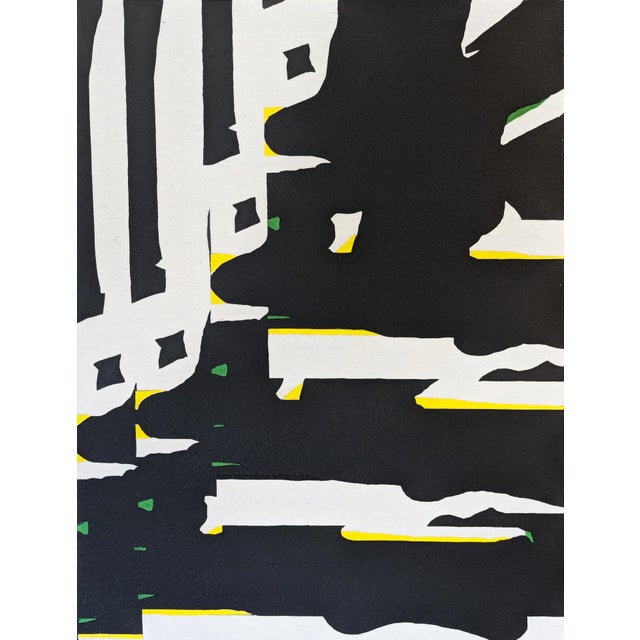 2010s Emmanuel Araujo "Landing Sequence" Contemporary Geometric Hard-Edge Abstract Painting, 2019 For Sale - Image 5 of 10