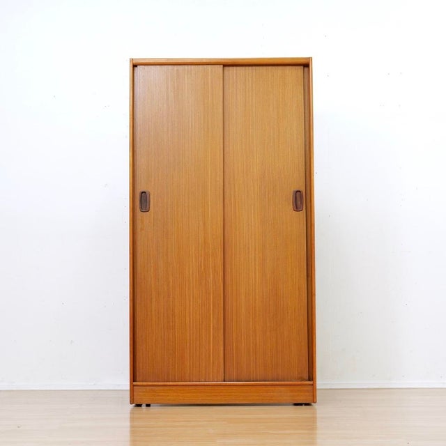 Wood 1960s Mid Century Armoire by Austinsuite Furniture, Attributed For Sale - Image 7 of 10