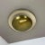 Article: brass ceiling light, also useable as wall light Origin: Italy Age: 1950s This vintage modernist light was...