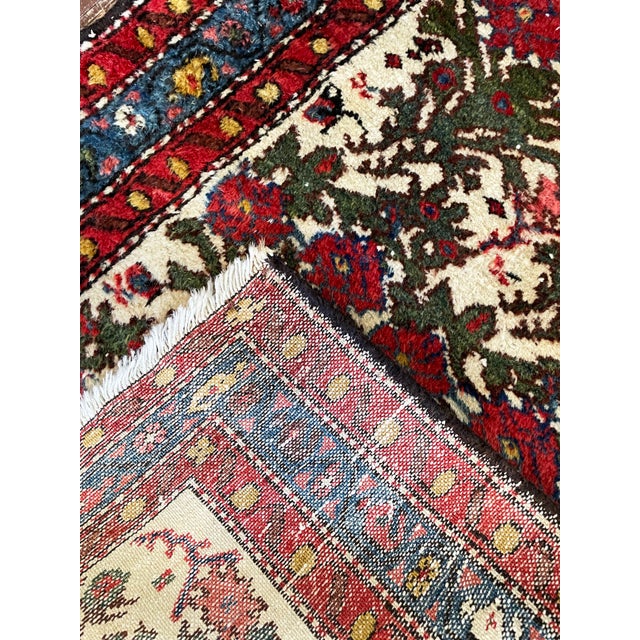 Persian Antique Persian Bakhtiari Rug Size: 2'7" X 4'0" For Sale - Image 3 of 9