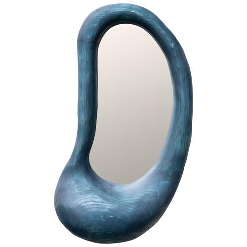 Jeu Des Right Eye Timber Hardwood Wall Mirror by Marco Calhau For Sale - Image 14 of 14