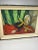Wood Mid Century Modern Still Life Framed Original Oil Painting For Sale - Image 7 of 12