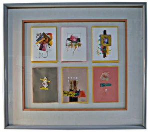 Jeanne Brady Vintage Handcrafted Cards Wall Art