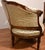 1920s Antique French Carved Walnut Spring-Seat Loveseat Sofa New Upholstery For Sale - Image 14 of 17