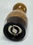 Tan 1990s Handcrafted Turned Wood Pepper Mill Grinder Australian Tea Tree and Honduran Rosewood For Sale - Image 8 of 11