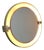 Mid-Century Illuminated Adjustable Wall Mirror from Allibert, Germany, 1960s For Sale