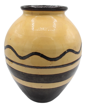 Art Deco Ceramic Vase by Paul Jacquet for Primavera, 1930s