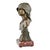 Emmanuel Villanis, Art Nouveau Saida Bust, 1890, Bronze on Marble Base For Sale - Image 3 of 11