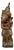 19th Century Carved Wooden Statue Depicting a God, India, 1800s For Sale
