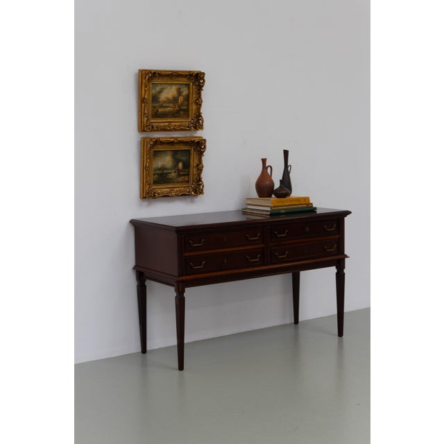 Sailing Boats, 20th Century, Oil Paintings, Framed, Set of 2 For Sale - Image 6 of 18