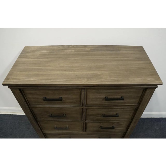 A-America Glacier Point Collection Solid New Zealand Pine 44" Double Chest - Greystone Finish For Sale - Image 4 of 13