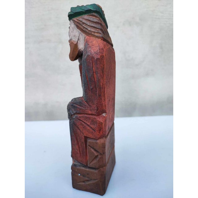 Christ the Pensive Figure, 1950s-1970s For Sale - Image 4 of 9