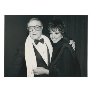 Liza Minelli with Gene Kelly, 1985, Photograph For Sale