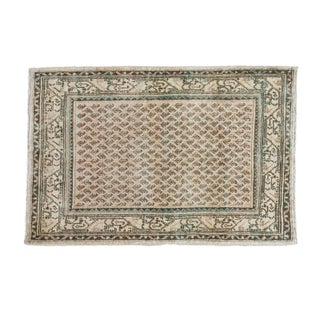 Vintage Mir Arak Rug - 3' X 4'5" For Sale