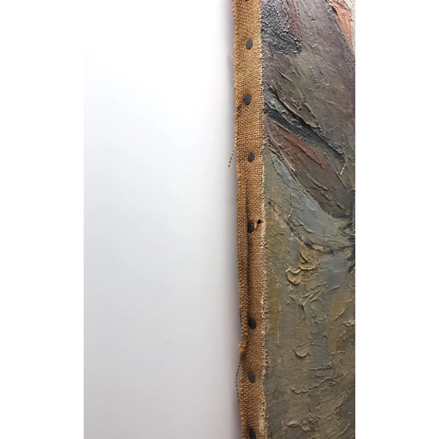 1920s Pierre-Eugène Vibert, Cour intérieur, 1923, Oil on Canvas For Sale - Image 5 of 7