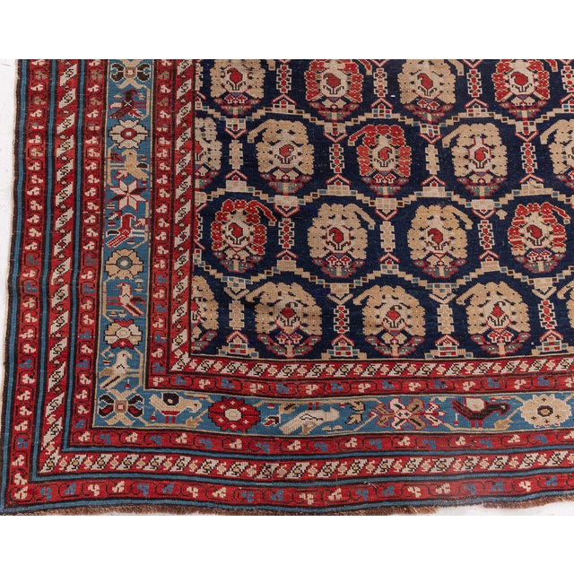 Antique 19th Century Caucasian Runner For Sale In New York - Image 6 of 9