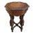 Petite Antique French Octagon Side Table Renaissance Carved Oak C1900 For Sale