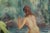 Post-Impressionist Painting, Fioravante Seibezzi, The Bathing Nymphs, 1940s For Sale - Image 6 of 12