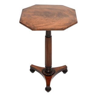 Antique William IV Walnut Occasional Side Table, 1840 For Sale