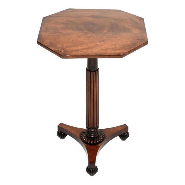 Antique William IV Walnut Occasional Side Table, 1840 For Sale