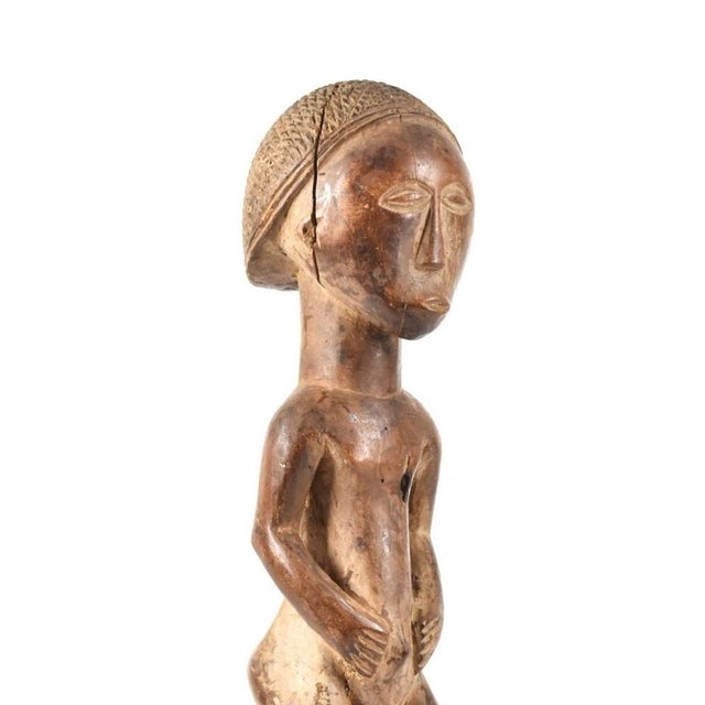 Early 20th Century Tabwa Standing Male Figure on Custom Base For Sale In Denver - Image 6 of 7