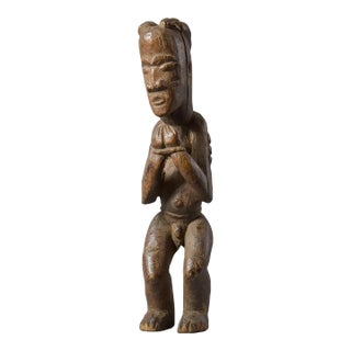 Early 20th Century Senufo Bound Male Figure Côte d'Ivoire For Sale