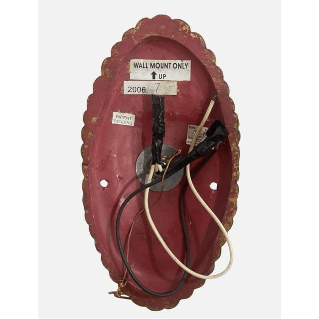 Vintage Murray Feiss Empire Style Double-Arm Wall Candle Sconce Lights With Shad For Sale In Pittsburgh - Image 6 of 6