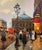 Pair of Mid-Century Paris Street Scene Oil Paintings Signed Robert Lebron For Sale - Image 12 of 18