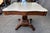 Traditional 19th Century Flamed Mahogany Marble Top Center Table For Sale - Image 3 of 11