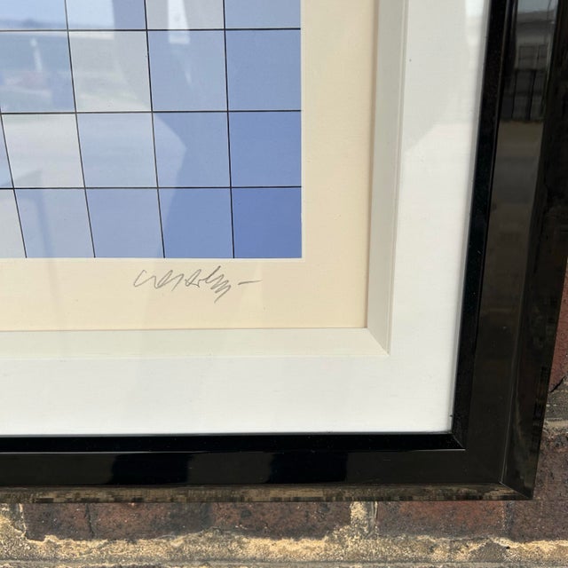 Mid 20th Century Victor Vasarely Diptych Serigraph Xonau II For Sale - Image 5 of 12