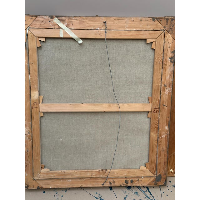 Edith Gert, Woman Reading, 1960s, Oil on Canvas, Framed For Sale - Image 16 of 17