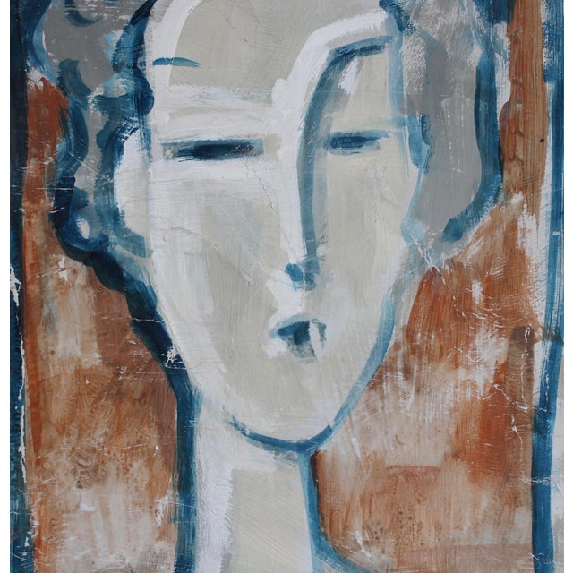 1980s Florentine School Artist, Hidden Portraits XXVI, 1990s, Acrylic on Canvas, Framed For Sale - Image 5 of 10