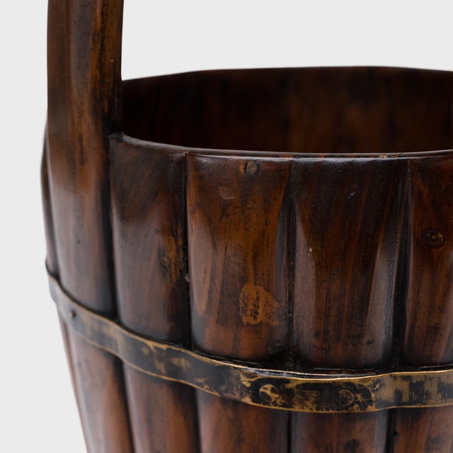 Mid 19th Century Chinese Twin Dragon Water Pail, C. 1850 For Sale - Image 5 of 5