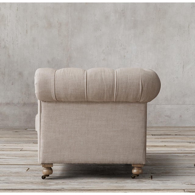 2010s Kensington Upholstered Chair For Sale - Image 5 of 6