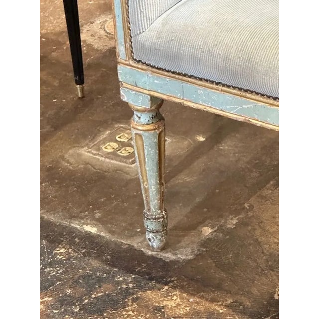 18th Century Neo-Classical Settee From Tuscany For Sale - Image 4 of 10