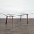 Beveled glass top on wood base. Brand: Z Gallerie. Dimensions (in): 72W x 42D x 29H.