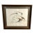 Vintage Original Eddy Cobiness Water Color on Paper "Sandpiper" Signed Stamped #10/100 For Sale