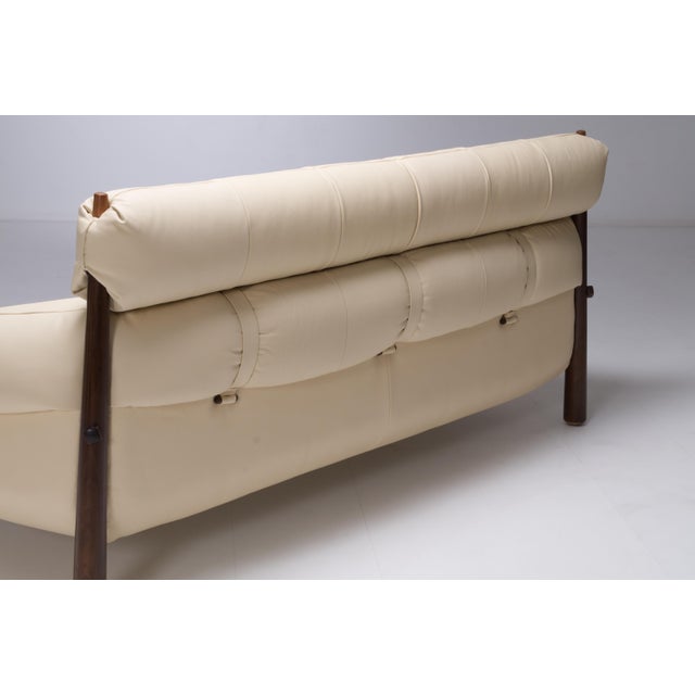 Animal Skin Percival Lafer Sofa, 1975 For Sale - Image 7 of 15
