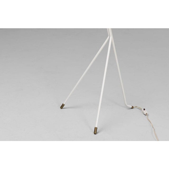 Metal Grasshopper Lamp from Svend Aage Holm-Sorensen, Denmark, 1950s For Sale - Image 7 of 17