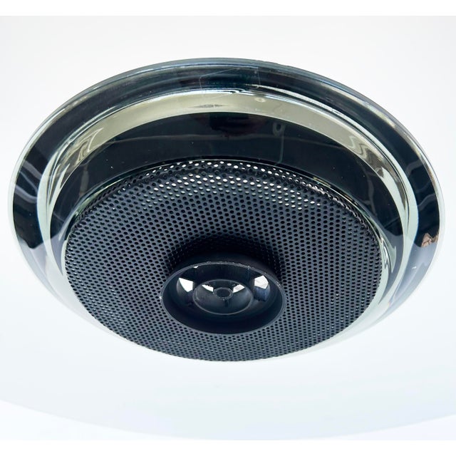 1980s Italian Foscarini Post-Modern "Spaceship" Pendant Chandelier For Sale In Miami - Image 6 of 9