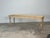 French Birds Eye Maple French Harvest Table For Sale - Image 3 of 5