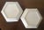 Early 19th Century English Regency Porcelain Hexagonal Dishes Painted with Flower Baskets - A Pair For Sale - Image 4 of 13