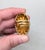 Vintage 1960s Signed Napier Goldtone Faux-Turquoise Adjustable Cocktail Ring For Sale - Image 10 of 14