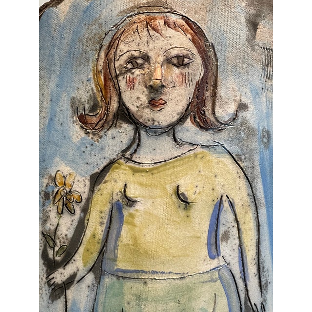 Barbara Harnack Signed Raku Pottery Sculpture Art For Sale In Los Angeles - Image 6 of 7