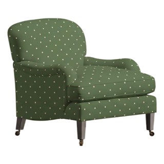 Pistachio Sofia Lounge Chair by Ceraudo For Sale
