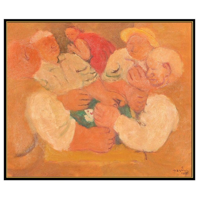 Message us to inquire about custom framing options! (Included for free with every purchase) The artwork here, "Joueurs De...