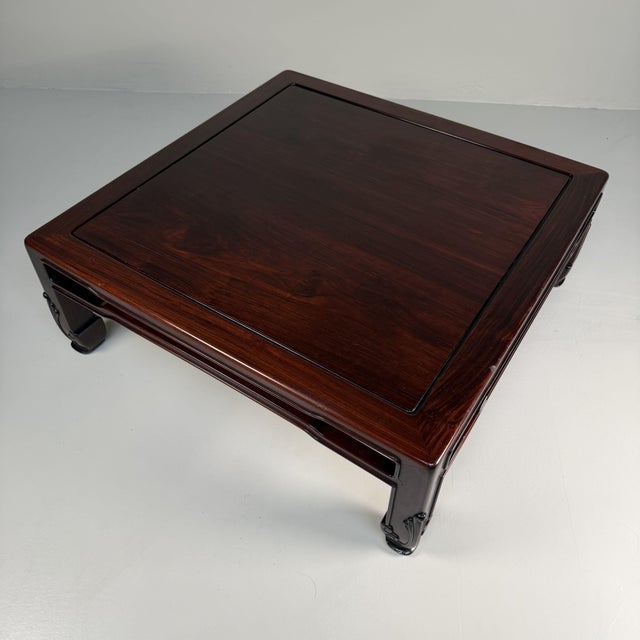 Japanese Zataku Low Coffee Table, 1940s For Sale - Image 11 of 15